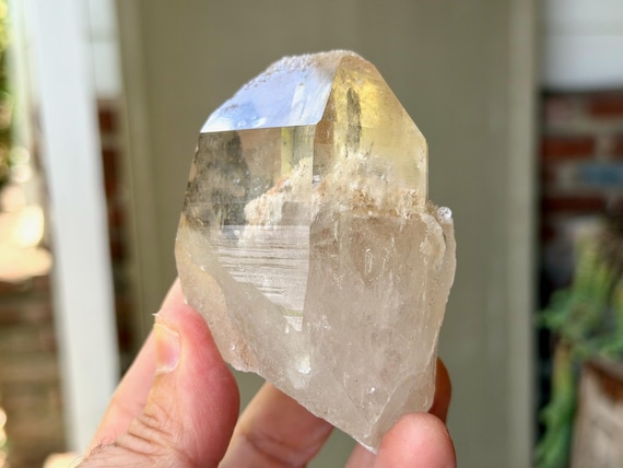 White Kaolinite Quartz, Water Clear & Self-Standing, 320g, New Find, Diamantina, Minas Gerais, Brazil V529