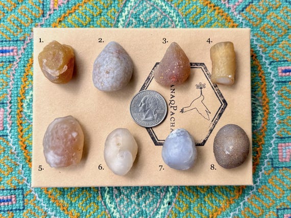 Gobi Desert Agate, Choose ONE of Eight, Desert Stone of Transformation and Transcendence, Naturally Formed by Wind and Sand, China S823
