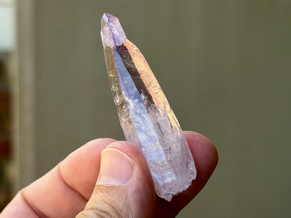 Vera Cruz Amethyst, Earthquake Tip, 27g, New Find, Third Eye Chakra, Piedra Parada, Veracruz, Mexico B587