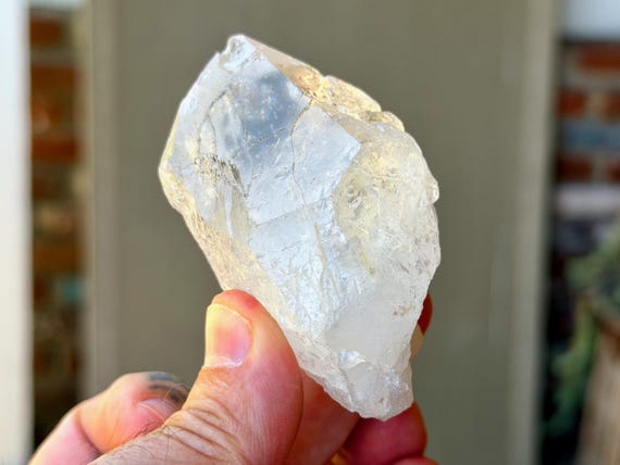 Trigonic Quartz, 165g, New Find, Astral Travel & Shamanic Journeying, Inimutaba, Minas Gerais, Brazil V670