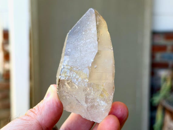 Russian Lemurian Quartz with Record Keeper, 241g, Original Find, Yuzhnyi Quarry, Oblast, Russia V667
