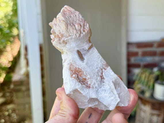 Atlantean Lovestar Scepter Quartz, 383g, New Find, Candle Quartz, Past Life Recall and Ancient Civilizations, Minas Gerais, Brazil W884
