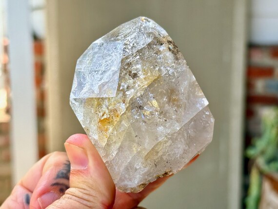 Herkimer Diamond with Rainbows, 198g, New Find, Third Eye Chakra, Highest Vibration, Universal Life Force, New York V417
