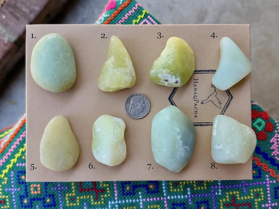 Vesuvianite, Natural Unpolished Idocrase, Choose ONE of Eight, Soul Memory & Heart Healing, Indonesia B232