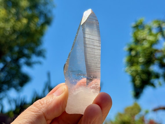 Lemurian Quartz, AAA Water Clear, 96g, New Find, Bahia, Brazil A882