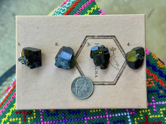 Erongo Black Tourmaline, Choose ONE of Four, New Find, Grounding & Protection, Ethically Mined, Erongo Moutnain, Namibia T648
