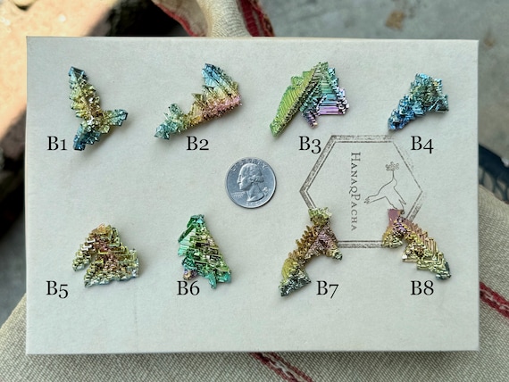 Bismuth Crystal, Choose ONE of Eight, Crystals of Transformation, Manifestation & Purification, Astral Realms R276