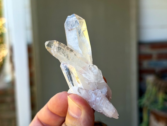 Lemurian Quartz, Y Formation, 52g, Old Find, Masculine-Feminine Balance, Santander, Colombia B282
