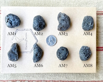 Agni Manitite, &quot;Pearl of Fire,&quot; Choose ONE of Eight, Solar Plexus Chakra, Crystal for Empowerment, Indonesia R341