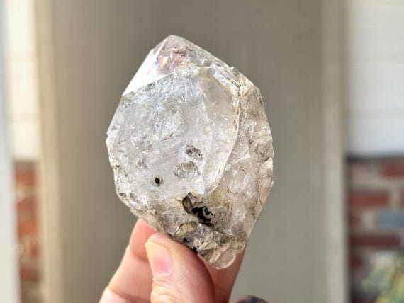 Herkimer Diamond, 200g, New Find, Third Eye Chakra Crystal, Highest Vibration, Universal Life Force, New York W768