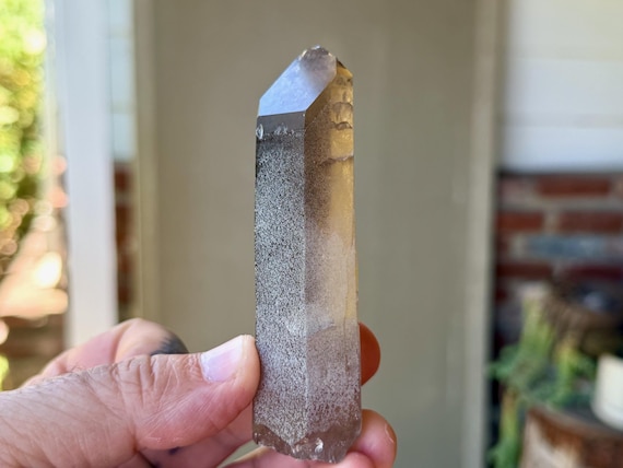 Smoky Quartz, Channeling Formation, 103g, Grounding & Protection, Diamantina, Minas Gerais, Brazil B013