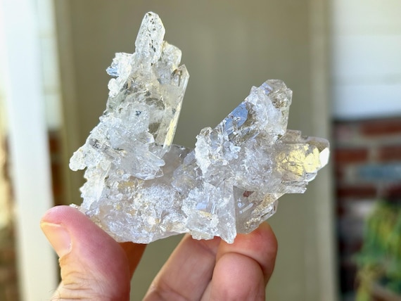 Cathedral Faden Quartz, Self-Standing, 157g, New Find, Lightbrary Quartz, Akashic Records, Taquaraçu, Minas Gerais, Brazil V094