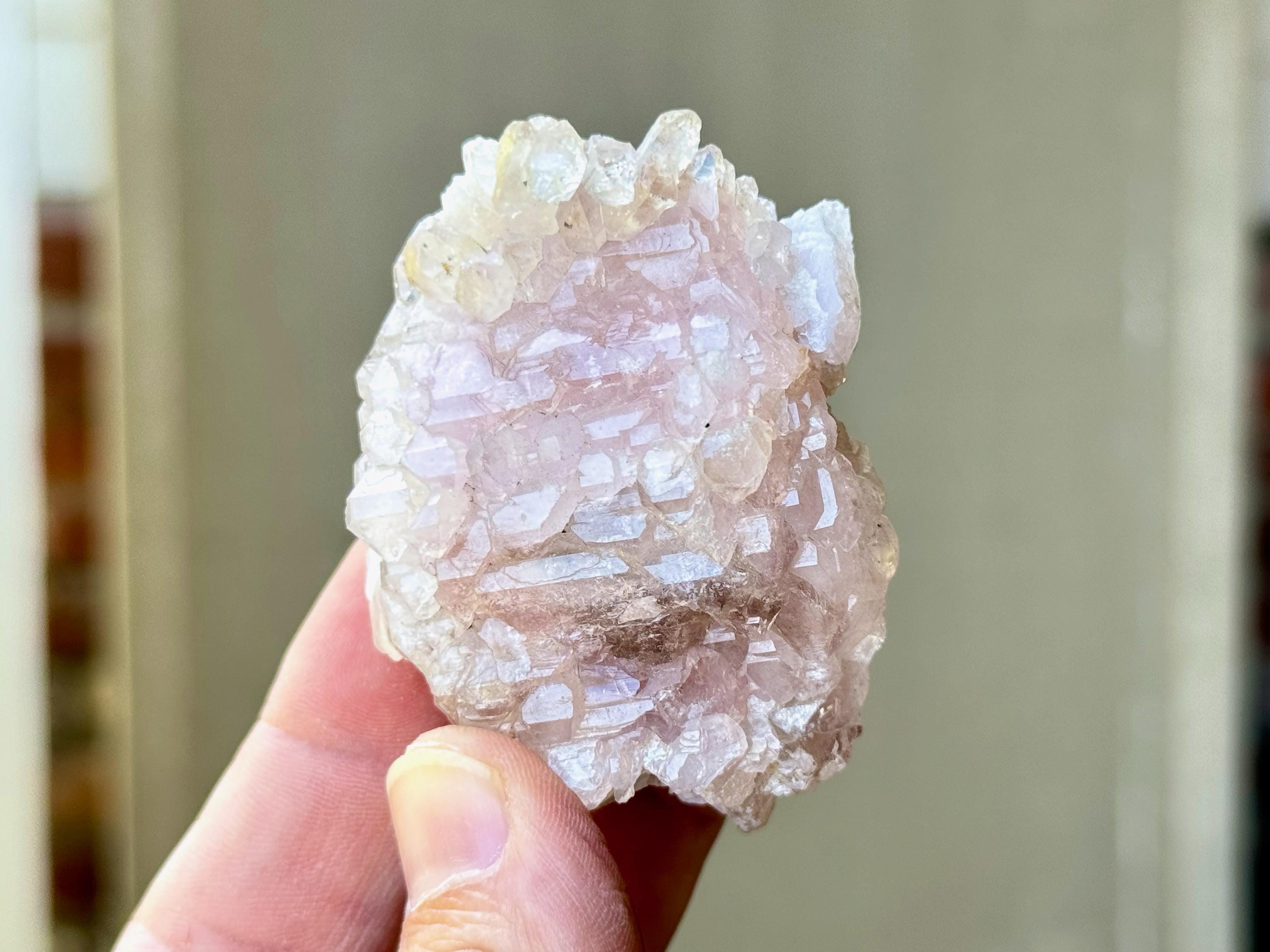 Crystallized Elestial Rose Quartz with Beautiful Jacare Textures, 96g, Canga Rosa, Rare Find, Love and Sensuality, Piaui, Brazil W535 Crystallized Elestial Rose Quartz with Beautiful Jacare Textures, 96g, Canga Rosa, Rare Find, Love and Sensuality, Piaui, Brazil W535