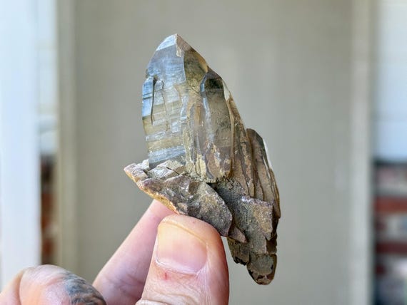 Smoky Cathedral Quartz, 75g, Grounding & Protection, Root Chakra, Nigeria A196