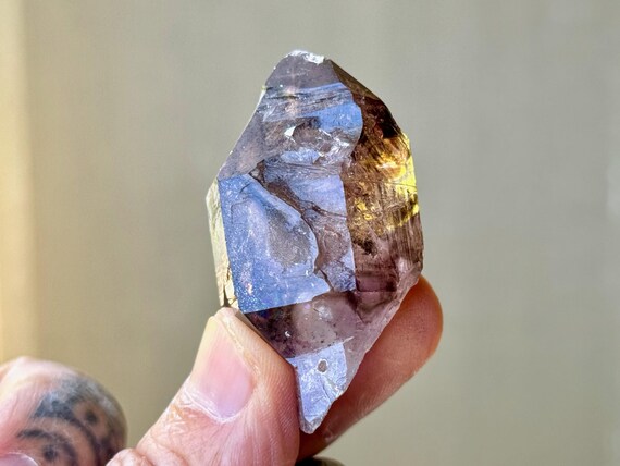 Chibuku Amethyst Scepter, 41g, Rare Find, Shangaan Amethyst, Crystal for Protection and Intuition, Zimbabwe S562