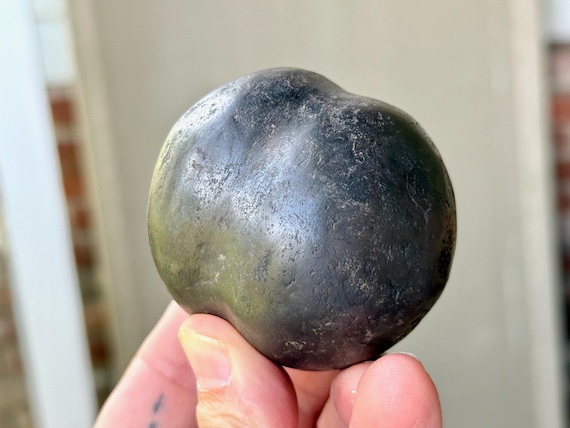 Chumpi Stone, Shamanic Energy Balancing Tool, Hand Carved from Alleged Meteoric Rock Found in Peru's Sacred Mountains