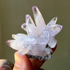 Vera Cruz Amethyst, Self-Standing Cluster, 48g, New Find, Third Eye Chakra, Piedra Parada, Veracruz, Mexico V588