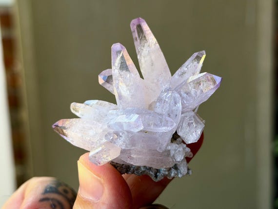 Vera Cruz Amethyst, Self-Standing Cluster, 48g, New Find, Third Eye Chakra, Piedra Parada, Veracruz, Mexico V588