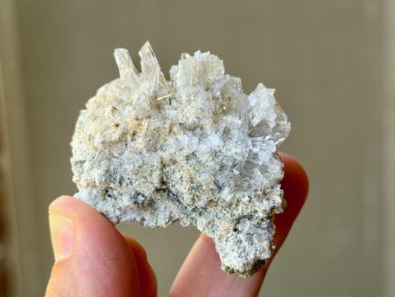 Nifontovite, Self-Standing, Cluster Formation, 48g, Highest Vibration, Crown & Pineal Chakra, Charcas, San Luis Potosi, Mexico V585