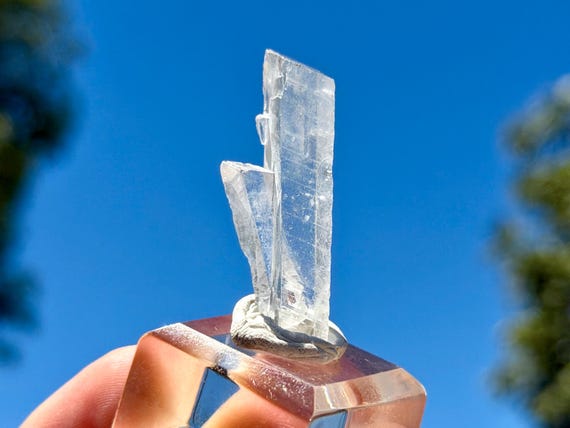 Nifontovite, Water Clear, 5.6g, Crown & Pineal Chakra, Charcas, San Luis Potosi, Mexico B433