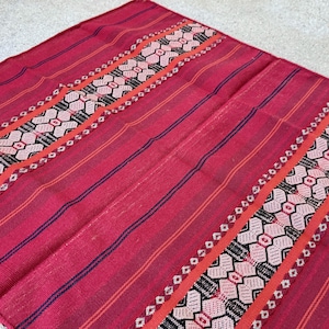 Shamanic Manta Cloth, 22&quot; x 24,&quot; Handwoven Andean Mesa Cloth for Plant Medicine Ceremony, Handmade in Chawaytiri, Peru
