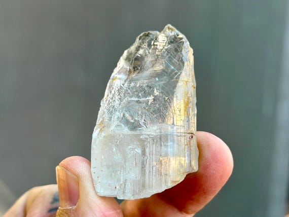 Golden Topaz, Naturally Rounded, 53g, Self-Confidence & Creativity, Medina, Minas Gerais, Brazil B648
