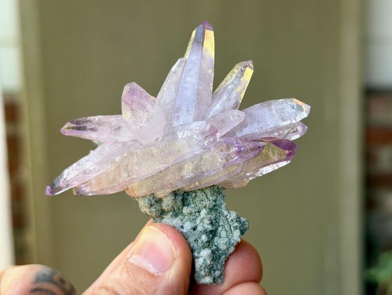 Vera Cruz Amethyst, Cluster Formation, 48g, New Find, Third Eye Chakra, Piedra Parada, Veracruz, Mexico V490