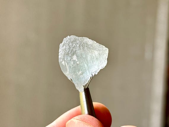 Blue Kunzite, Etched & Double Terminated, 9g, Highest Quality, Kunar Province, Afghanistan S239