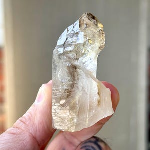 Elestial Quartz, Naturally Etched, 88g, New Find, High-Grade Quartz, Aracuai, Minas Gerais, Brazil S754