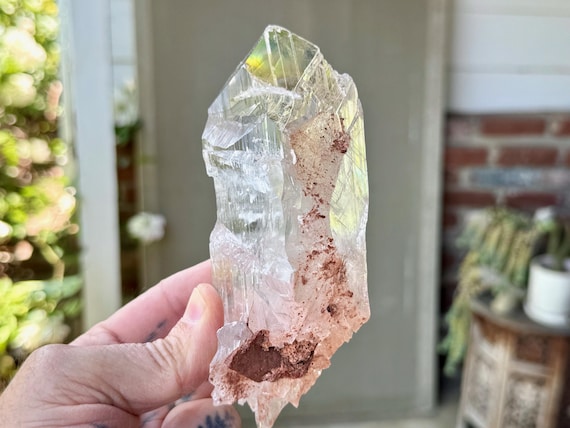 Durango Selenite, 276g, Highest Quality, Water-Clear Selenite for Purification and Energetic Cleansing, Bermejillo, Mexico W859