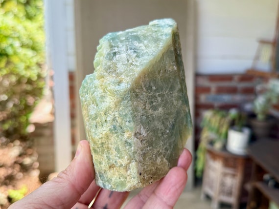 Aquamarine Crystal, All Natural, 877g, Emotional Clearing & Self-Expression, Bahia, Brazil W911
