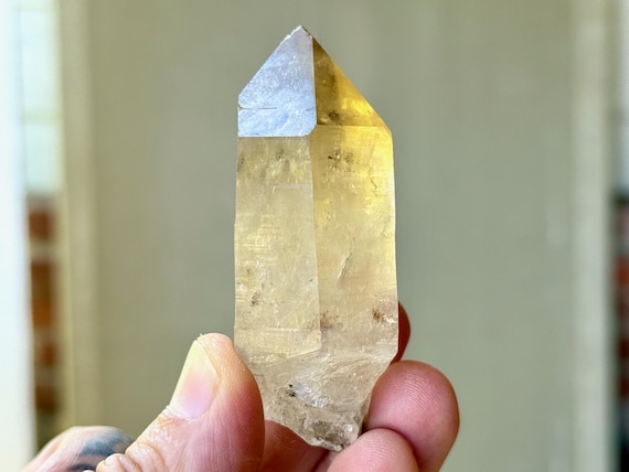 Citrine, All Natural, 78g, New Find, Creativity & Manifestation, Solar Plexus Chakra, Goias, Brazil T440
