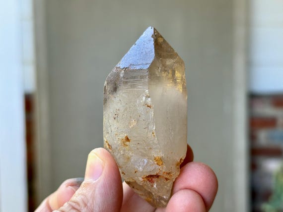 Smoky Cathedral Quartz with White Phantom, 110g, Grounding & Protection, Root Chakra, Nigeria A102