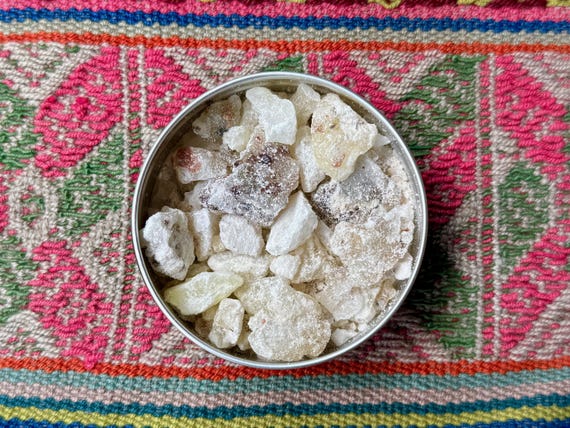 Oaxacan White Copal Resin, 100% Natural, Organic & Ethically Hand-Harvested, High-Grade Copal, Purification and Energetic Clearing