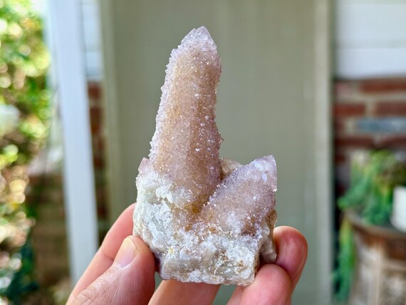 Amethyst Spirit Quartz with Citrine, Mother & Child, 130g, Fairy Quartz, Astral Travel and Dreamwork, South Africa A606