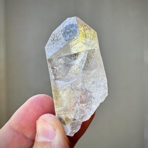 Coded Quartz with Trigons, Record Keepers and Other Unique Etchings, 56g, Rare Find, Corinto, Minas Gerais, Brazil R733