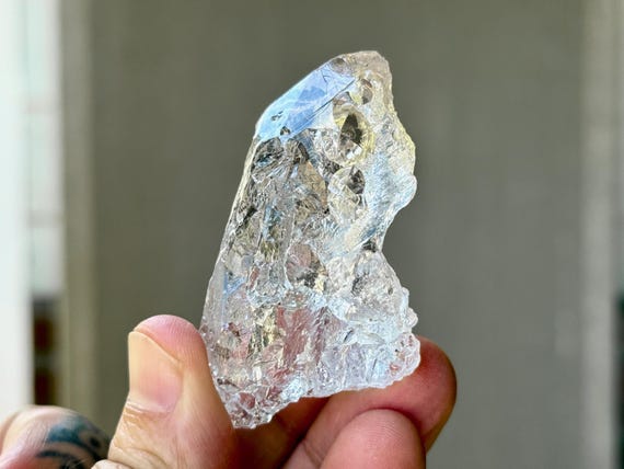 Ice Quartz, AAA Water Clear, 64g, Spiritual Evolution & Transformation, Diamantina, Minas Gerais, Brazil T598