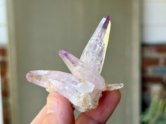 Vera Cruz Amethyst, Self-Standing, Cluster Formation, 48g, New Find, Third Eye Chakra, Piedra Parada, Veracruz, Mexico V579