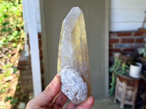 Russian Lemurian Quartz, Sacred Scribe, 838g, Original Find, Yuzhnyi Quarry, Oblast, Russia V604