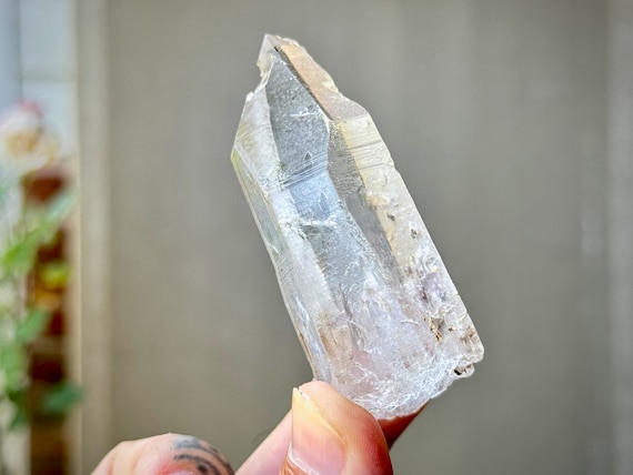 Lemurian Dissolution Quartz, Isis Formation with Key Imprint, 94g, Spiritual Evolution and Transformation, Brazil R182