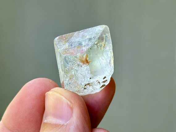 Blue Topaz, Gem Clear with Natural Formation, 23g, Throat & Third Eye Chakra Crystal, Self-Confidence and Creativity, Nigeria S994