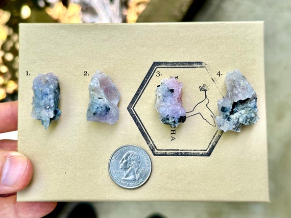 Canga Rose Quartz with Blue Tourmaline, Choose ONE of Four, Crystallized Rose Quartz, Taquaral, Minas Gerais, Brazil S605