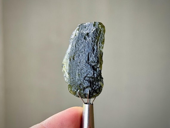 Moldavite from Czech Republic, 7g, Natural, Authentic High-Grade Green Tektite, Interplanetary Extraterrestrial Crystal S277