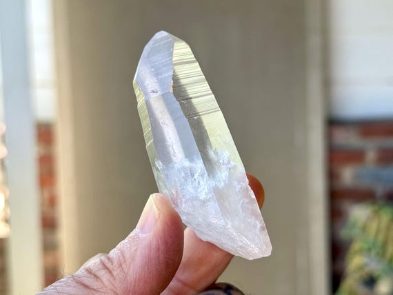 Lemurian Quartz, Water Clear, 64g, New Find, AAA Highest Quality, Bahia, Brazil S707