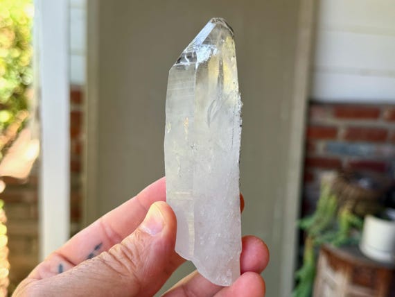 Black Phantom Lemurian Quartz, 188g, New Find, Detoxification, Root Chakra, Bahia, Brazil X371