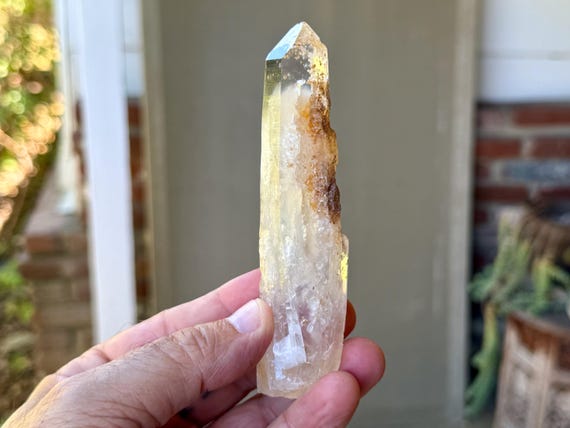 Blue Smoke Quartz, Water Clear, 109g, La Belleza Mine, Santander, Colombia B203