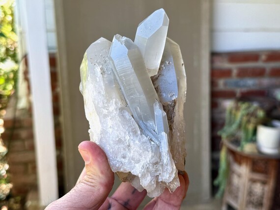White Phantom Quartz, 903g, Old Find, Energetic Purification, Pakistan W381