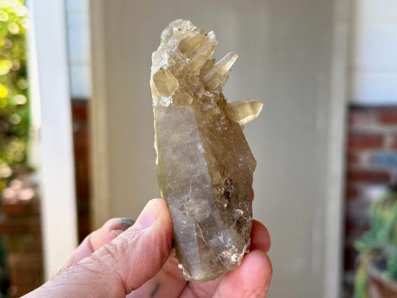 Citrine, Penetrator Formation, 171g, Spiritual Expression, Manifestation & Creativity, Conselheiro Pena, Minas Gerais, Brazil V184