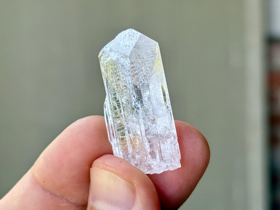 Danburite, High-Grade, 12g, Heart & Crown Chakra Crystal, Angelic Contact, San Luis Potosí, Mexico T383