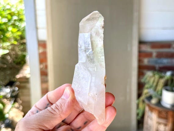 Lemurian Quartz, Mother & Child Formation, 200g, Old Find, AAA Water Clear, Boyaca, Colombia X776